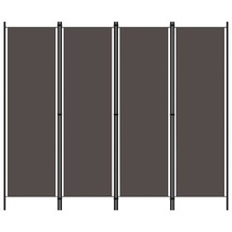 4-Panel Room Divider Anthracite 78.7&quot;x70.9&quot; - $114.60 CAD
