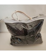 Jacquard Flannel Throw Blanket Charcoal Color 50 X 60 - $10.39