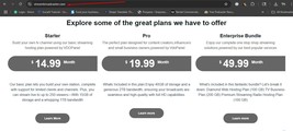 PROFESSIONALLY DESIGNED TV  WEBSITE with 1 free month streaming hosting - €17,15 EUR
