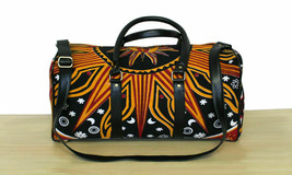 Yellow Burning Sun Duffel Handbag New Duffle Sports Gym Bag Unisex Travel  JP335 - £17.27 GBP