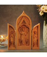 Catholic Triptych Jesus Christ- St. Joseph- Virgin Mary Religious Gifts - £70.49 GBP