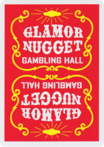  Glamor Nugget Playing Cards (Red) - £11.66 GBP