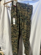 NEW TruSpec USMC BDU Pants Medium Regular Digital Woodland Camo - £30.62 GBP