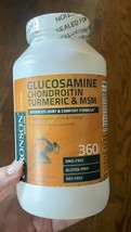 Bronson Glucosamine Chondroitin Turmeric &amp; MSM Advanced Joint &amp; Cartilage 360 Ct - £37.36 GBP