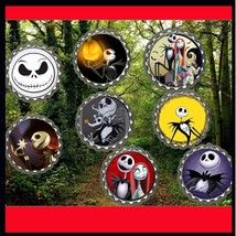 The Nightmare before Christmas movies refrigerator magnets lot of 8 coll... - $9.89