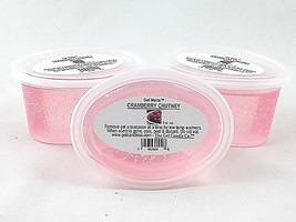 Cranberry Chutney scented Gel Melts for tart/oil warmers - 3 pack - £4.75 GBP