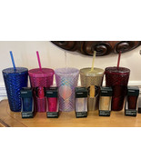 Starbucks 2022 Holiday Complete Set Grande Tumblers &amp; Key Chains 10 Pieces - £231.55 GBP