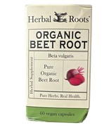 Herbal Roots Organic Beet Root Powder Capsules - 1,500mg per Serving Exp... - £15.56 GBP