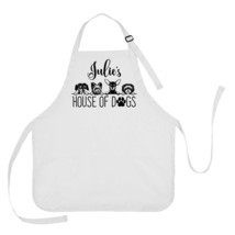 Dog Apron, Gift for Dog Lovers, Customized Dog Apron, Personalized Dog A... - £21.76 GBP+