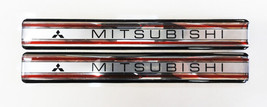 Vintage 80&#39;s 90&#39;s Automotive Door Handle Insert Accent Trim MITSUBISHI - £11.76 GBP