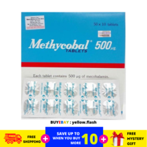 Methycobal (50 X 10&#39;s) Comprimés 500mcg Vitamine B12 Comprimés Numb &amp; Nerve... - £110.34 GBP