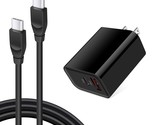 Usb C Fast Charger, 20W Type C Charger Fast Charger Block With 6Ft Usb C... - $16.99