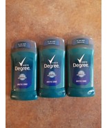 Degree Men Arctic Edge 48 Hour Protection Deodorant Stick 3 Oz - Lot Of 3 - $21.27 CAD
