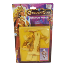 VINTAGE 1984 GALOOB GOLDEN GIRL FASHION FOREST FANTASY # 3006 OUTFIT GOL... - $33.25