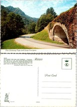 Tennessee Smoky Mountains National Park Chimney Tops Loop Overpass VTG Postcard - £7.35 GBP