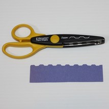 Fiskars Paper Edgers Craft Scrapbooking Scissors &quot;Zipper&quot; Pattern - $4.99