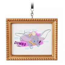 Disney Ink &amp; Paint Collection Dumbo Framed Print Ornament - £27.41 GBP