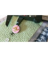 Chanel Button 20 mm pink / gold vintage - $30.08 CAD