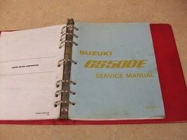 Genuine OEM Suzuki Factory Service Shop Reapir Manual 1990 GS500E GS 500... - $30.00