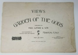Photobook Views of the Garden of the Gods Paul Goerke and Sons Antique 1... - $28.45