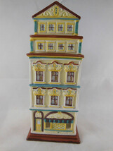 Party Lite Vintage style apartment House Tea Light Holder Porcelain 6&quot; X... - $222.81 MXN