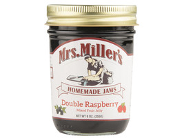 Mrs Miller's Homemade Double Raspberry Jelly, 2-Pack 9 oz. Jars - $24.70