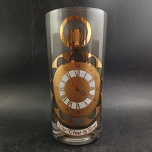 Culver Highball Replacement Glass &quot;The Works, The Time Is Now&quot; Smoked Gl... - $24.00