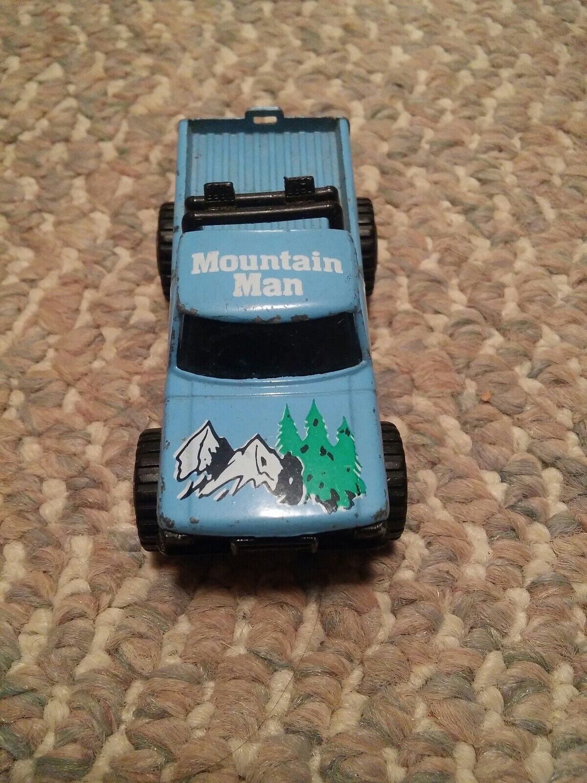 Primary image for 000 Vintage 1981 Matchbox Mini Pick Up Truck Mountain Man Diecast Toy Cibie 4x4