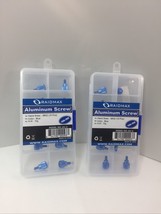 Lot of 2 RaidMax Aluminum Screws Blue Model No: AS-U 20 Pieces Total - $415.74 MXN