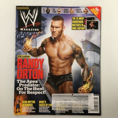 WWE Magazine October 2012 Randy Orton The Apex Predator and John Cena - $7.55