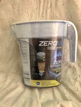 ZeroWater ZP-006 Water Filter Pitcher with Water Quality Meter White and Blue - $24.95