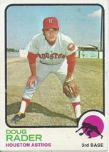 1973 Topp Doug Rader 76 Astros VG - £0.80 GBP