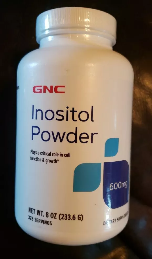 GNC Inositol Powder 600mg net.wt.8oz. 378 servings Plays a critical role in cell - $67.97