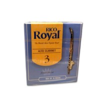 Rico Royal Alto Clarinet Reeds Strength 3 - Box of 10 - £15.71 GBP
