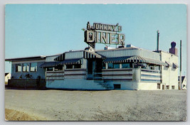 Somerville NJ Johnny&#39;s Diner John Russick Proprietor New Jersey Postcard... - £12.67 GBP