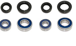New Front Sealed Wheel Bearings &amp; Seals For 1989-1990 Suzuki LT 250S QuadSport - £25.93 GBP