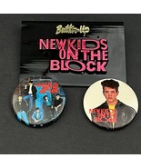 New Kids On The Block NKOTB Lot of 3 1.5&quot; Button Pins Joey McIntyre, Ban... - €8,44 EUR