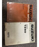 Manuel De Service Et Catalogue De Pièces Suzuki T250 T350 1972 1974 - €128,80 EUR