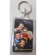 N&#39;Sync Keychain Group Photo Picture 1998 Double-Sided Timberlake 3 1/2T ... - £10.43 GBP