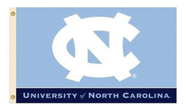 University of North Carolina - 3&#39;X5&#39; NCAA Polyester Flag - £21.62 GBP