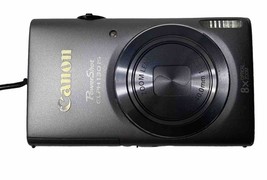 Canon PowerShot ELPH 130 IS Digital Camera Gray 16MP Tested Very Clean - £161.58 GBP
