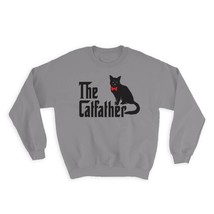 The CatFather : Gift Sweatshirt Godfather Cat Dad Cat Father Father&#39;s Day Corleo - £22.87 GBP