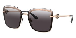 BVLGARI Sunglasses BV6151B 20148G Pink Gold Frame W/ Grey Gradient Lens - £201.98 GBP