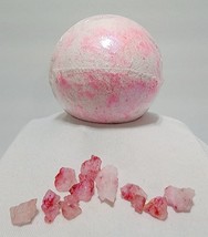 Organic Pink Sugar Shea Butter Bath Bomb (Vegan)(Cruelty-Free) - £6.08 GBP