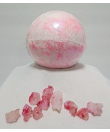 Organic Pink Sugar Shea Butter Bath Bomb (Vegan)(Cruelty-Free) - $10.53 CAD