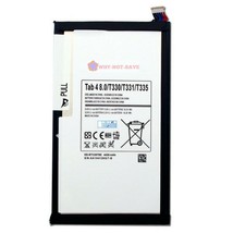 Replacement Internal 4450mAh EB-BT330FBE Battery for Samsung Galaxy TAB ... - $27.28