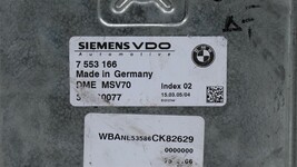 Bmw 135I 335I 535I N54 Engine Control Module Computer Ecu Ecm Pcm 7553166 image 4