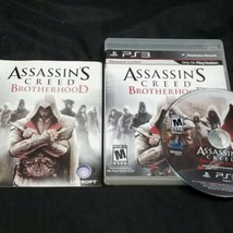 Assassin&#39;s Creed: Brotherhood PLAYSTATION 3 (PS3) Complete W/ Manual - £7.88 GBP