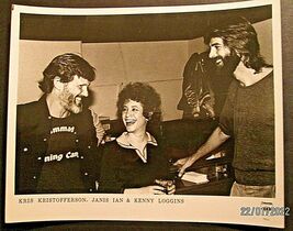 KRIS KRISTOFFERSON  :( ORIGINAL VINTAGE RECORD PROMO PHOTO) CLASSIC PHOTO - €106,36 EUR