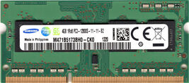 SAMSUNG M471B5173BH0-CK0 4GB DDR3 PC-12800 SODIMM RAM MEMORY - NICE! - $4.48